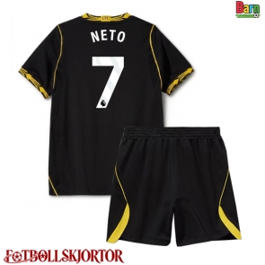 Chelsea Pedro Neto #7 Borta Kläder Barn 2026-27 Kortärmad (+ Korta byxor)